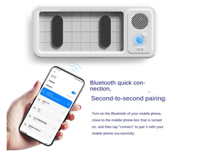 Waterproof Bathroom Phone Case with Bluetooth Speaker